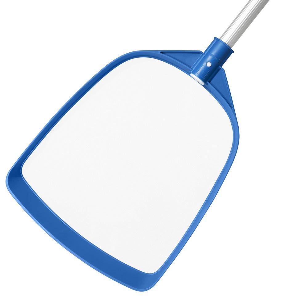 64 Inch Blue and White Aluminum Pool Skimmer Net