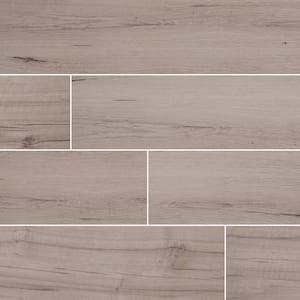 Arbor Fog 6 in. x 36 in. Matte Porcelain Wood Look Floor and Wall Tile (60 Cases/900 sq. ft./Pallet)