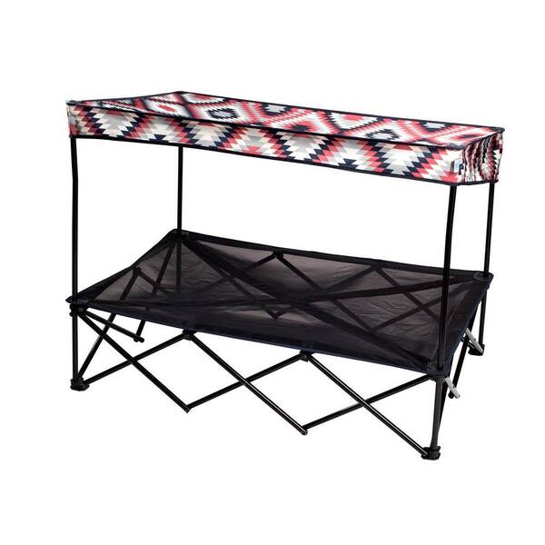 Quik Shade 30 in. x 42 in. Large Southwestern Blanket Instant Pet Shade with Mesh Bed