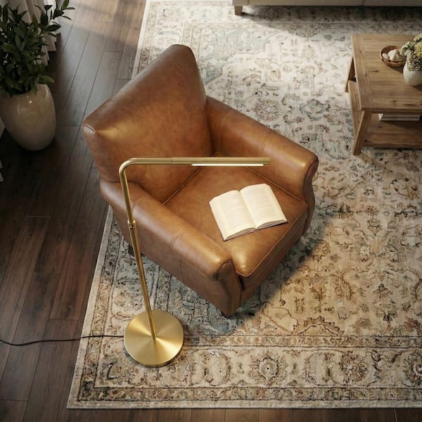 CD☆ゴールドCD／Ｌ・A・フォア／家路／金色／PHCEー33007 AIKVSXER 63 in. Brass Gold Standard LED Floor Lamp for Living Room