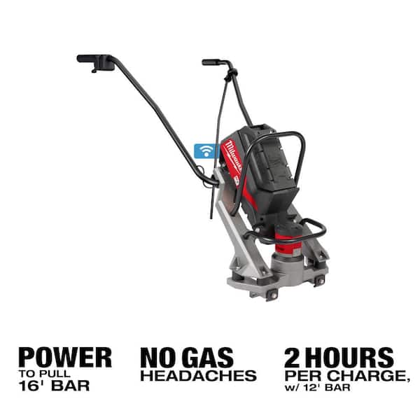 MX FUEL Lithium-Ion Cordless Vibratory Screed with M18 FUEL ONE-KEY 9 in. Cut Off Saw Kit