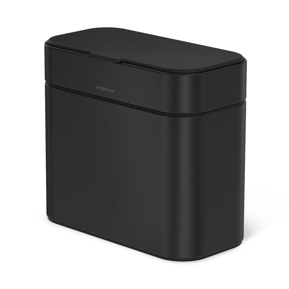 simplehuman 4 Liter/1.1 Gal. Matte Black Stainless Steel Compost Caddy