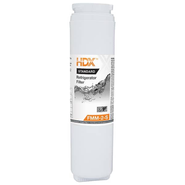 HDX FMM-2-S Standard Refrigerator Water Filter Replacement Fits Whirlpool Filter 4