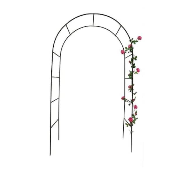 Metal Garden Arch Trellis Pergola Arbor Garden Arch Arbor for Climbing Plant, Assemble Freely 2 Sizes Trellis
