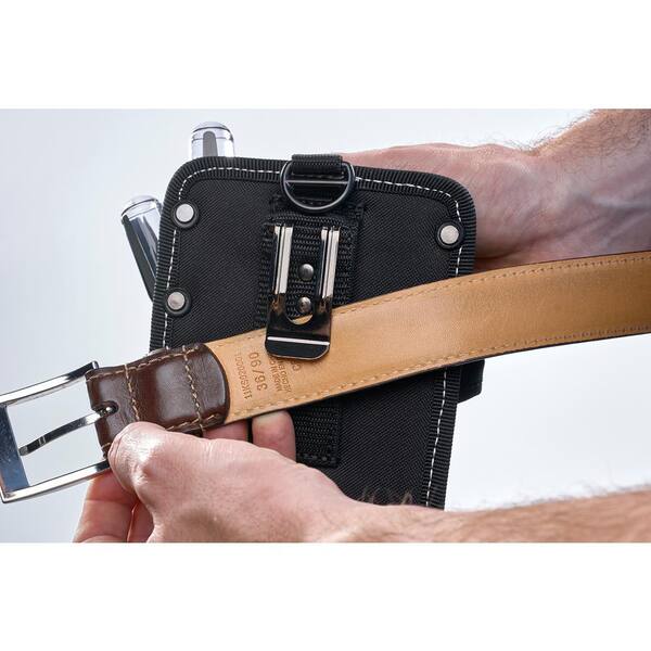 Husky 5 in. 3-Pocket Tool Pouch GP-53262N16 - The Home Depot