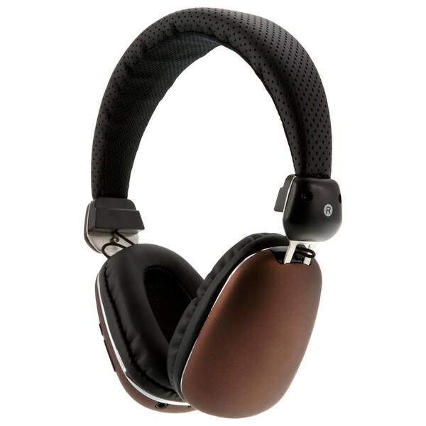 iLive Platinum Bluetooth Wireless Headphone with In-Line Audio, Bronze