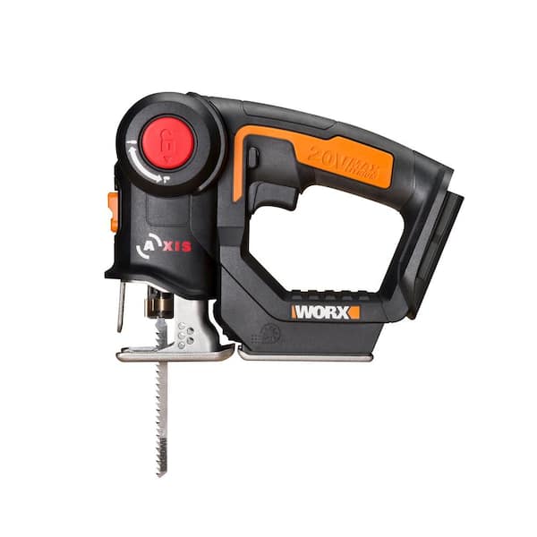 WORX 20V AXIS 2-in-1 Reciprocating Saw and Jigsaw with Orbital Mode TOOL ONLY 