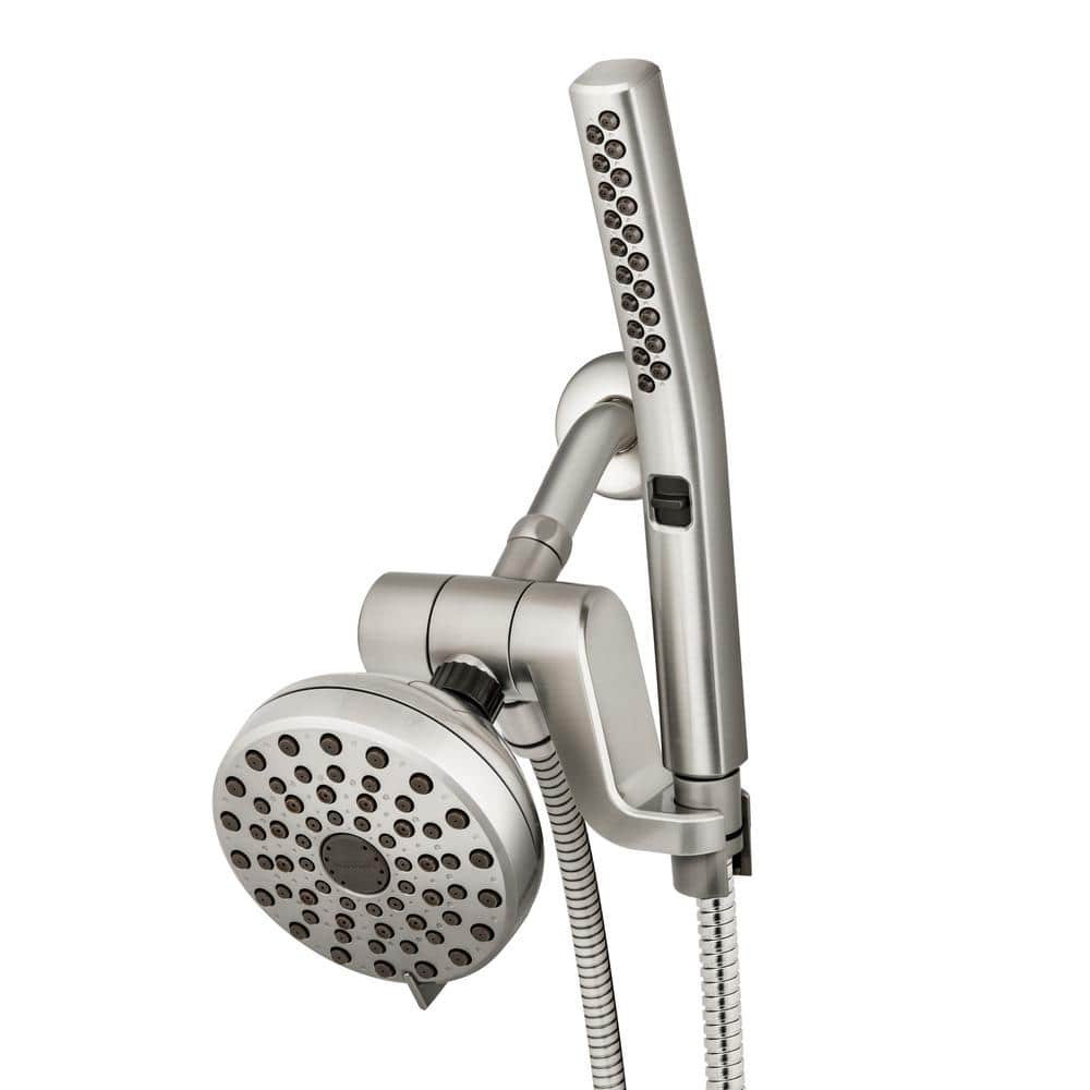 High Pressure Handheld Shower Head 5 Function Chrome Finish with Spa Spray Mode 