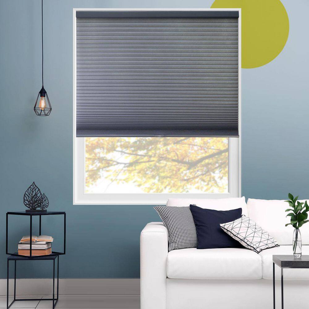 Cut-to-Size Skyline Pebble Light Filtering Cordless Polyester Honeycomb Cellular Shades 71 in. W x 48 in. L price history on PriceWatchPro