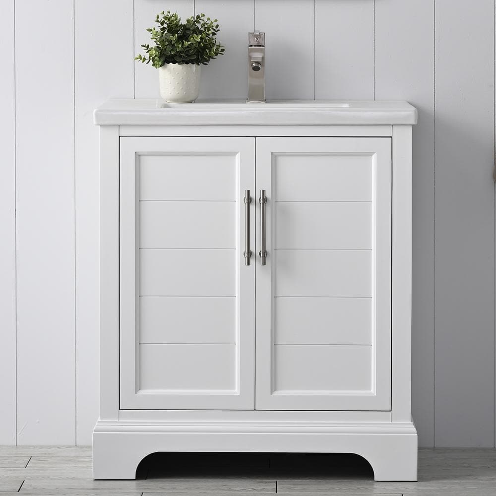 Vanity Art Vannes 30 in. W x 18 in. D x 34.5 in. H Bathroom Vanity in ...