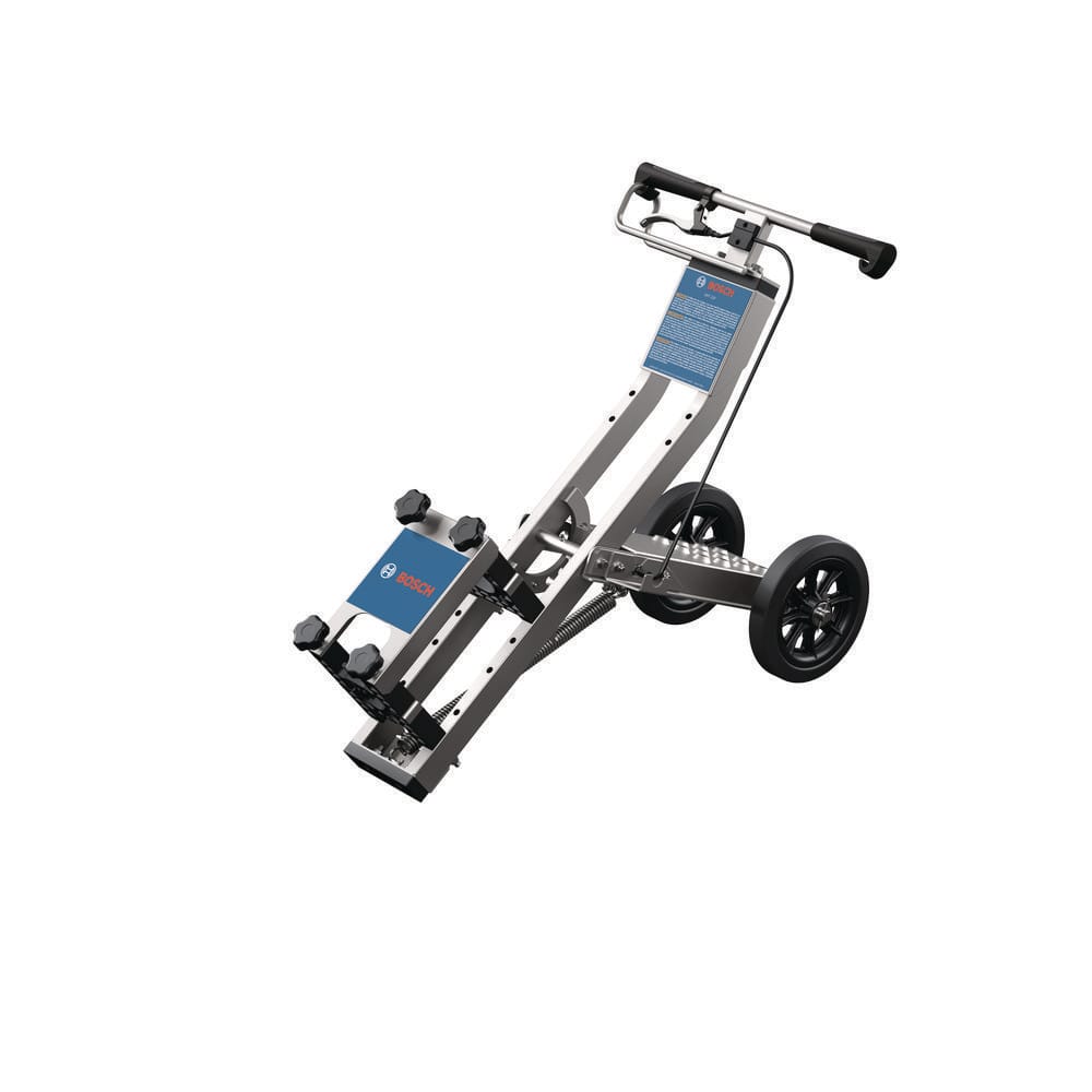 Portable Folding Gravity Rise Miter Saw Stand with Wheels