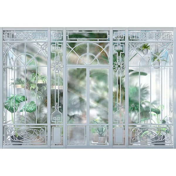 Komar Orangery Floral Wall Mural 8745 The Home Depot