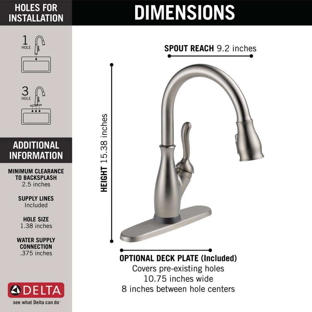 Stainless Steel Pull-Down Sprayer Kitchen Faucet with Touch Control