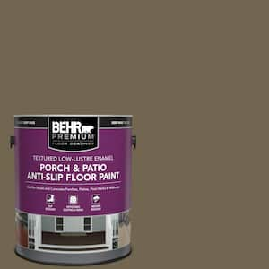 1 gal. #N330-7 Adventurer Textured Low-Lustre Enamel Interior/Exterior Porch and Patio Anti-Slip Floor Paint