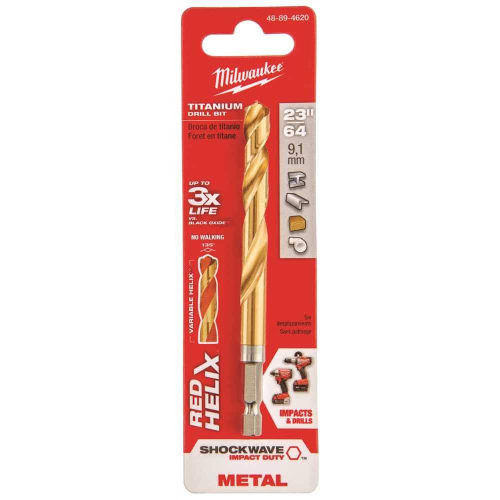 23/64 in. Shockwave Titanium Drill Bit