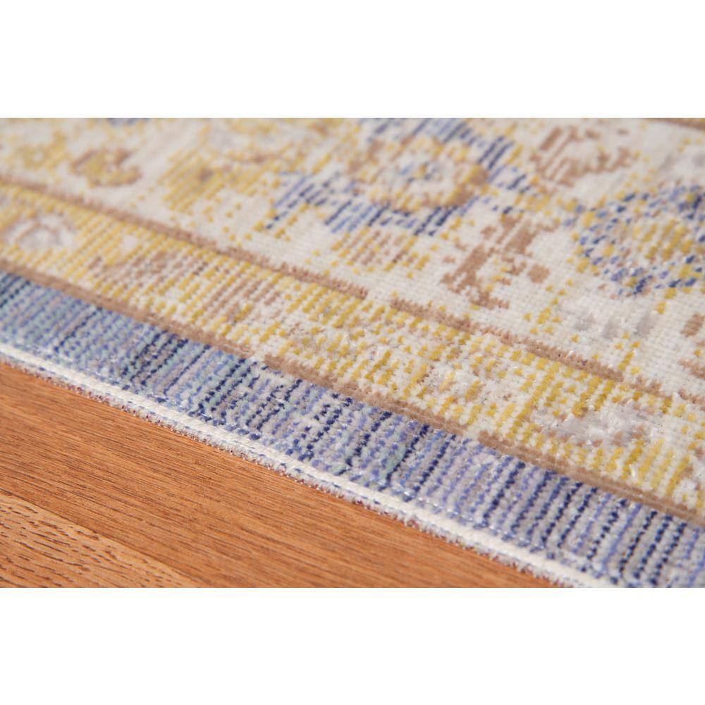 Century Classic Navy 5'3"x7'3" Synthetic Reversible Area Rug
