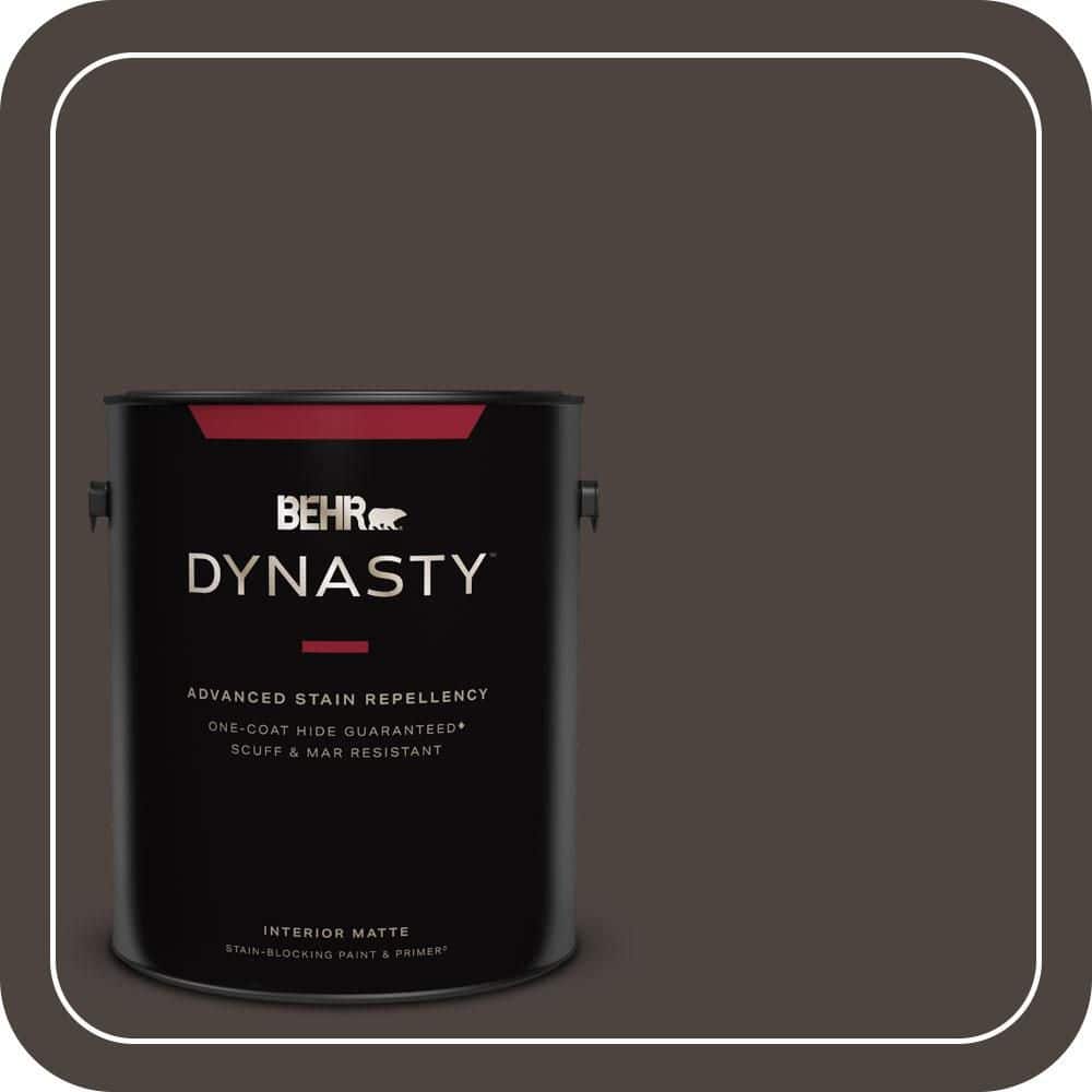 1 gal. #PPU5-01 Espresso Beans One-Coat Hide Matte Interior Stain-Blocking Paint & Primer price history on PriceWatchPro
