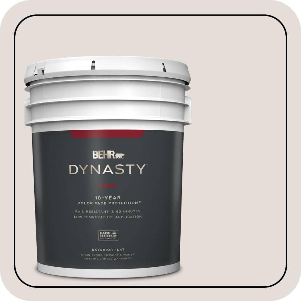 5 gal. #PPU17-06 Crushed Peony Flat Exterior Stain-Blocking Paint & Primer price history on PriceWatchPro