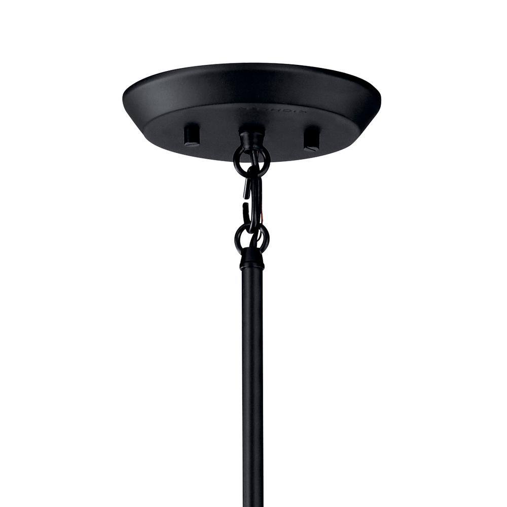 Black Sputnik 20" Modern Ceiling Chandelier