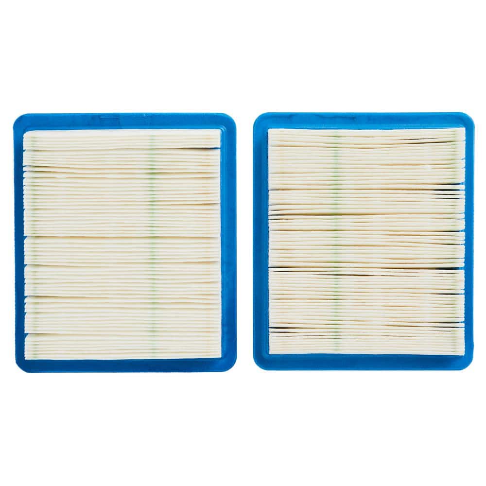 2-PK Air Filter for Briggs and Stratton Engines, Replaces OEM Numbers 49158