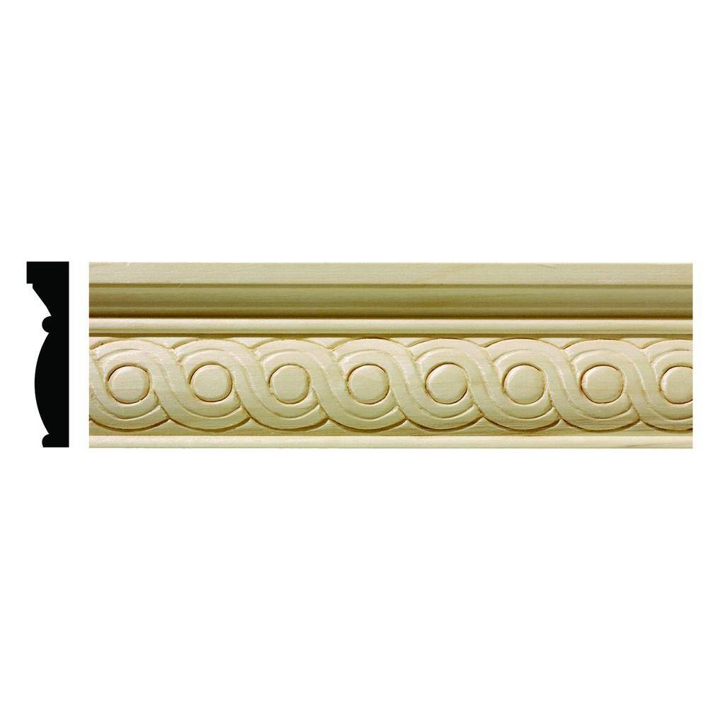 1/2 in. x 2-1/4 in. x 96 in. Hardwood White Unfinished Rondele Chair Rail Moulding price history on PriceWatchPro