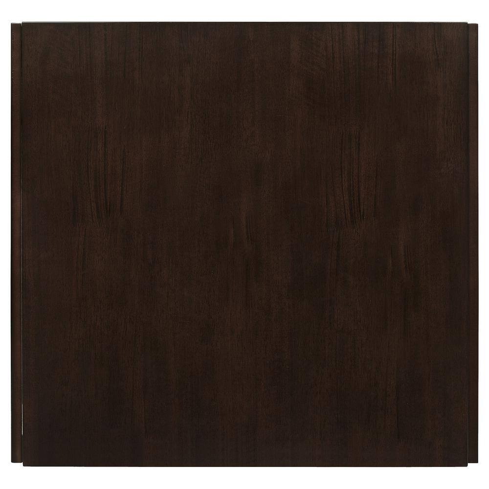 Cappuccino and Tan 3-Piece Drop Leaf Dining Set