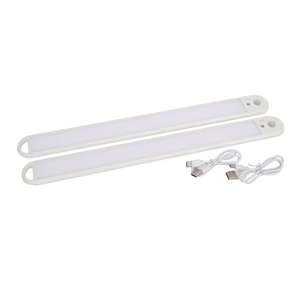 2-PACK 16 x 1.6IN. 200 LUMEN MOTI0N SENSOR DIMMABLE ULTRA THIN BAR LIGHT price history on PriceWatchPro