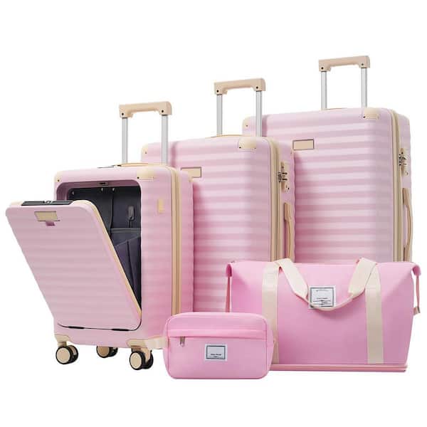 Rockland Melbourne Expandable 2-Piece Hardside Spinner Luggage Set