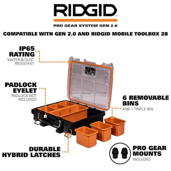 RIDGID Pro Gear System Gen 2.0 Heavy Duty Impact Resistant Multi