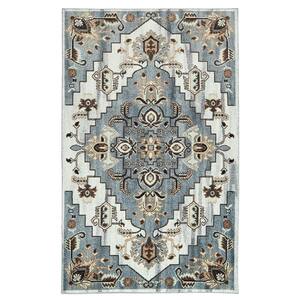 Bovard Gray 7 ft. 6 in. x 10 ft. Global Area Rug