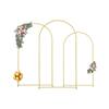 VEVOR Wedding Arch Backdrop Stand, Set of 3, 12.9 in. x 6.8 in., Metal Stable Stand with Case Connection. Arbor HLGMBJJBYDJS7O7CQV0