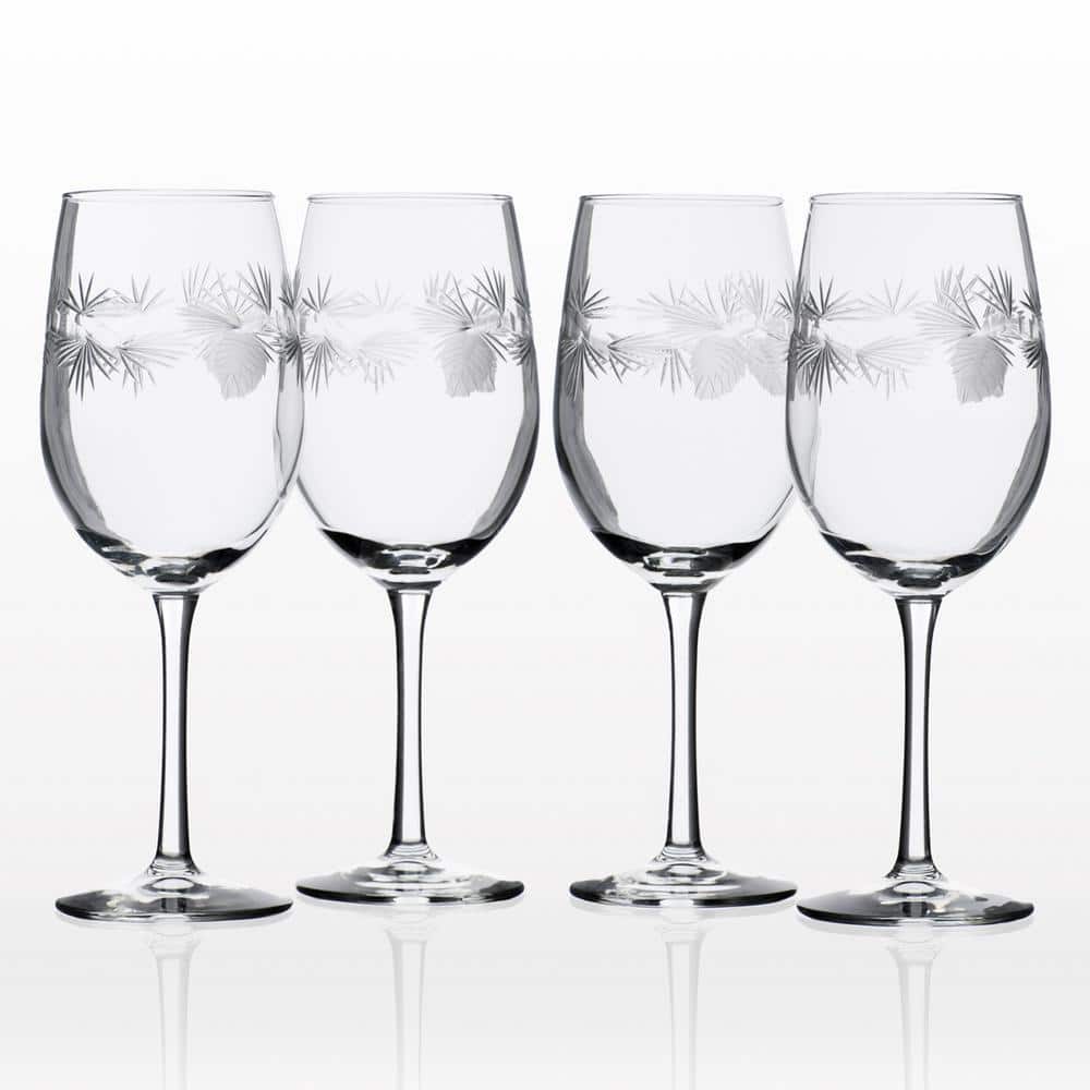 Rolf Glass Wonderland 16.5 oz. Stemless Wine Glasses Set (Set of 2)