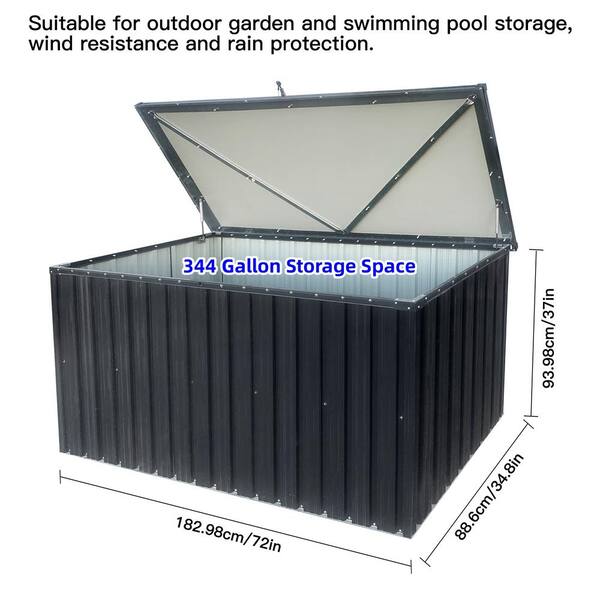 WIND AND SEA CONTAINER BOX FULL BLACK（Iron Box, LLC）