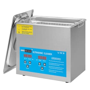 Professional 101 oz. Touch Controllable Ultrasonic Jewelry Cleaner Machine with Digital Timer and Heater