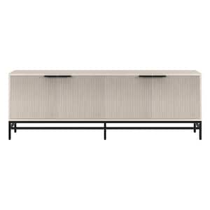 Montello 70 in. Alder White TV Stand Fits TV's up to 78 in.