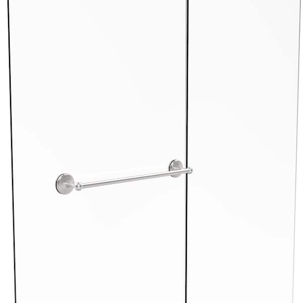 Allied Brass Monte Carlo Collection 24 in. Shower Door Towel Bar in Polished Chrome