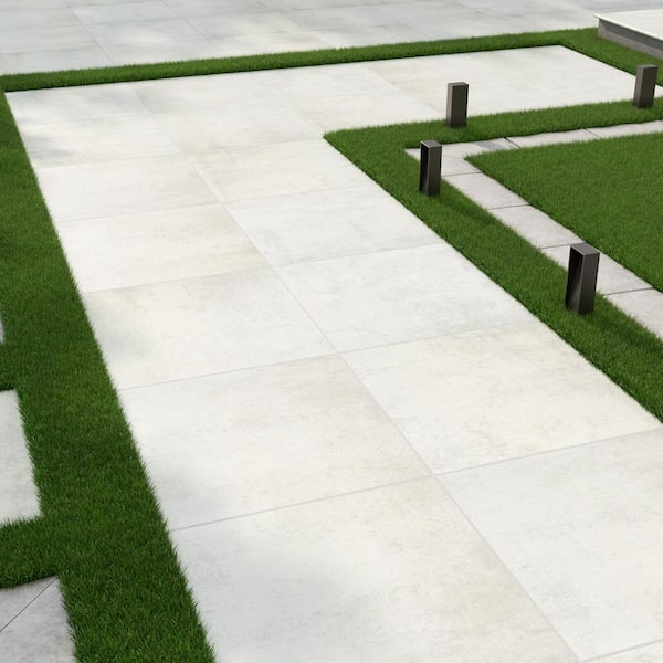 MSI Beton Blanco 2 cm. x 24 in. x 24 in. Matte PorcelainStone Look Paver Tile (2 Pieces/8 sq. ft./Case)