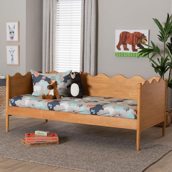 Malaya Oak Brown Twin Daybed