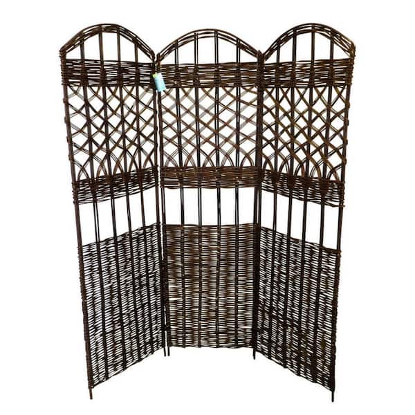 MGP 54 in. W x 60 in. H 18 in. per panel 3-Panel Willow Screen Sets