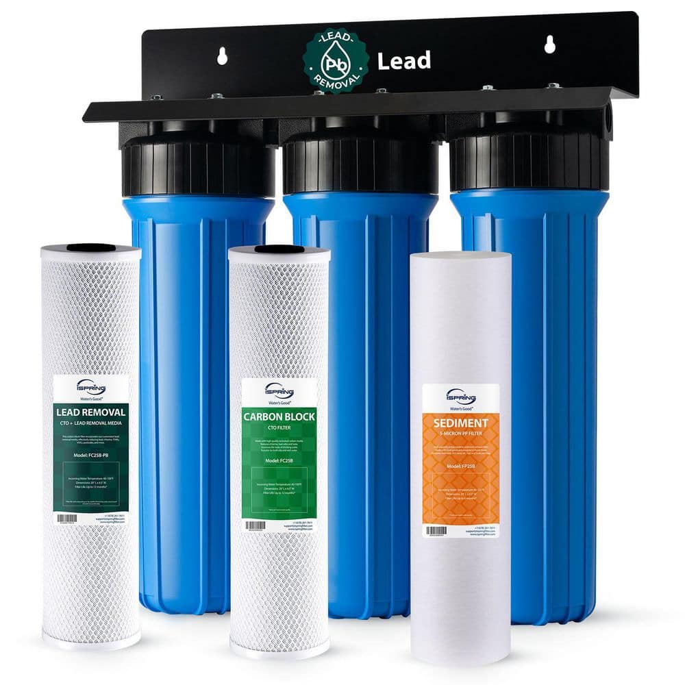 Lead Removal Whole House Water Filter System, Reduces Sediments, Chlorine, and up to 99% Lead
