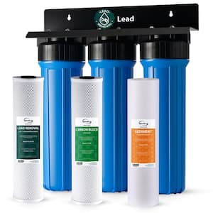 Lead Removal Whole House Water Filter System, Reduces Sediments, Chlorine, and up to 99% Lead