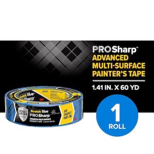 ScotchBlue 1.41 in. x 60 yds. PROSharp Painter's Tape (1 Roll)