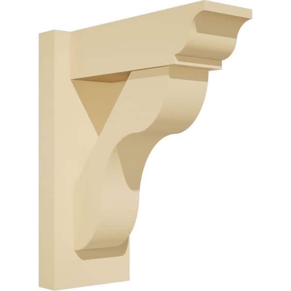 Carmel 5 in. W x 14 in. H x 12 in. D Signature Urethane Polyurethane Outlooker with Traditional Ends