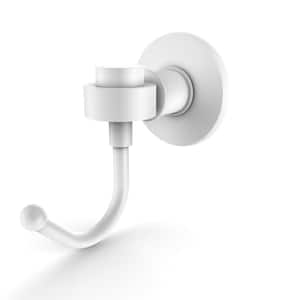 Continental Collection Robe Hook in Matte White