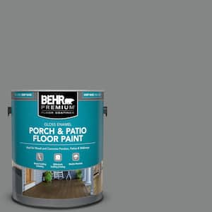 1 gal. #PFC-63 Slate Gray Gloss Enamel Interior/Exterior Porch and Patio Floor Paint