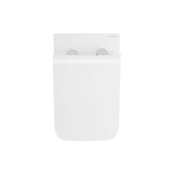 Swiss Madison 0.8/1.28 GPF Concorde Wall Hung Square Dual Flush