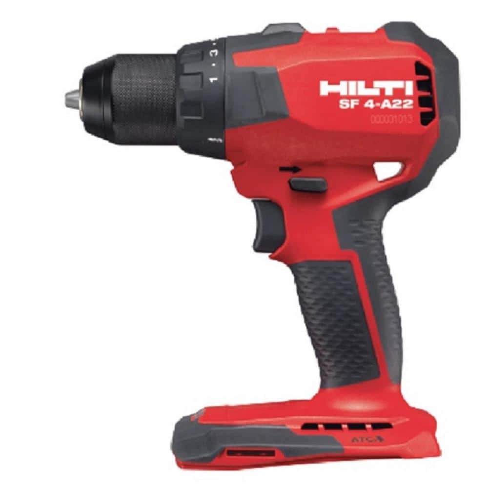 Hilti 22-Volt Lithium-Ion SF 4-A22 Cordless Brushless 1/2 in. Compact Drill Driver (Tool-Only) -  2177406
