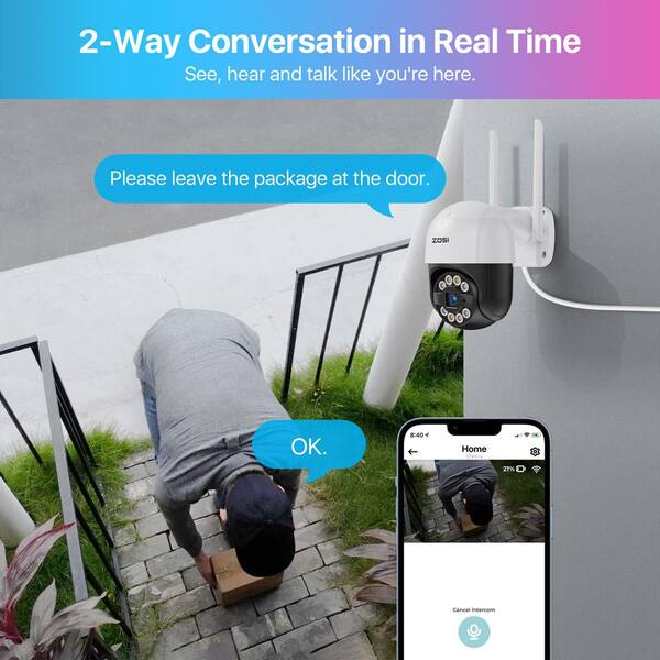real time wireless security camera