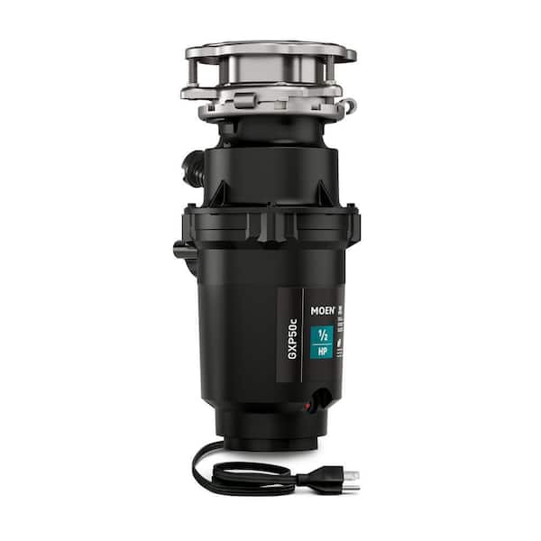 Prep Series 1/2 HP Continuous Feed Garbage Disposal with Power Cord and Universal Mount
