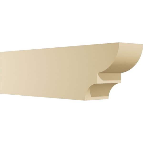 Ekena Millwork Standard Ridgewood 5 in. W x 8 in. H x 30 in. D Signature Urethane Rafter Tail Outlooker